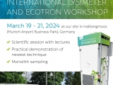 UGT邀请您参加Lysimeter and Ecotron研讨会