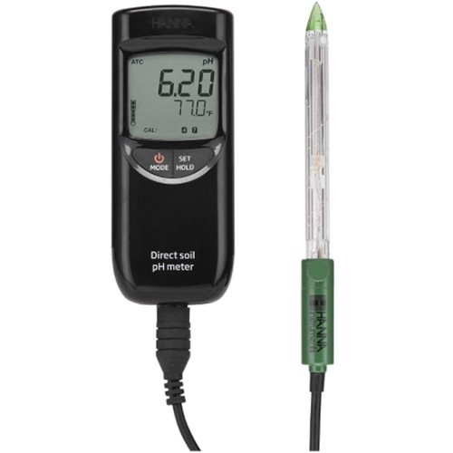 Hanna 便携式土壤pH/温度测量仪